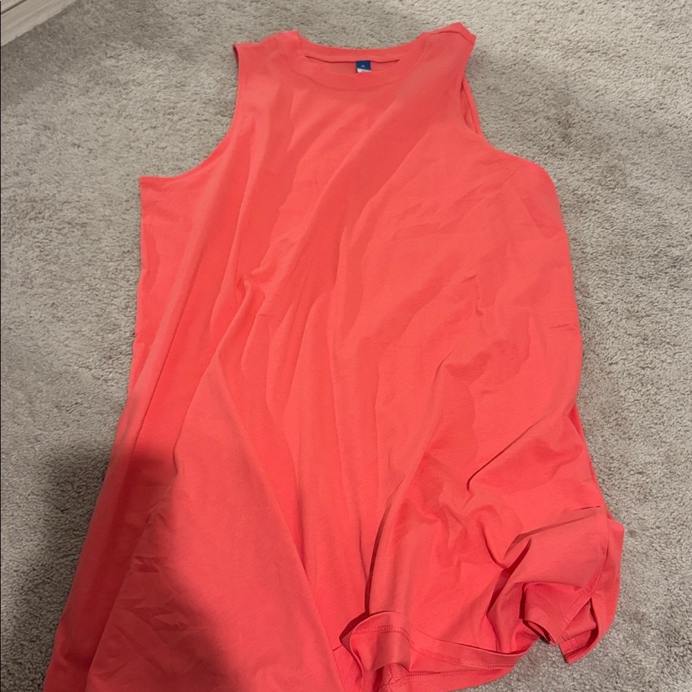 NWT Sleeveless Coral Dress